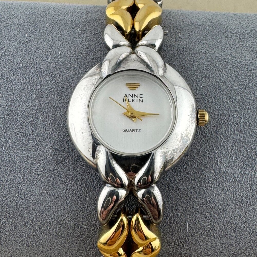 Vintage Anne KleinWatch Two Tone Gold Silver